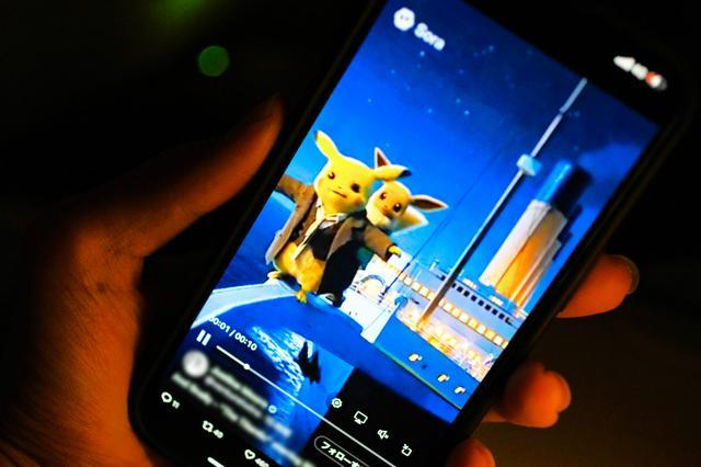 「Sora」を使って作った動画