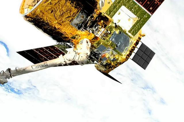 油井宇宙飛行士がISSのロボットアームでキャッチした「HTV-X」