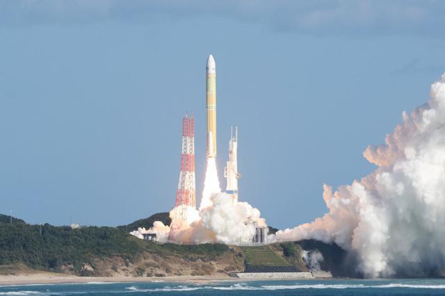 打ち上げられたH3ロケット8号機