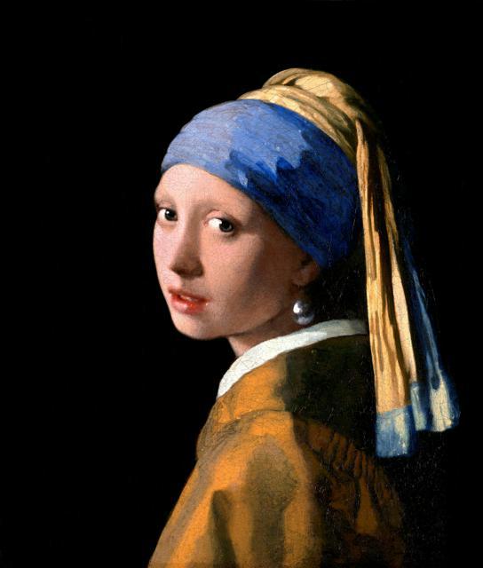 ヨハネス・フェルメール「真珠の耳飾りの少女」　1665年ごろ　© Mauritshuis, The Hague