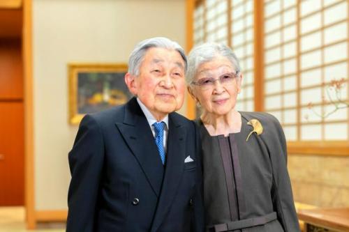 画像：上皇さまと上皇后さま