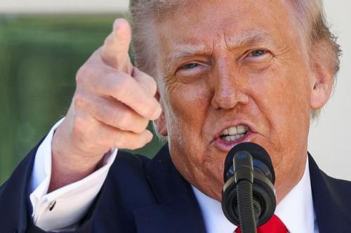 画像：トランプ大統領の写真