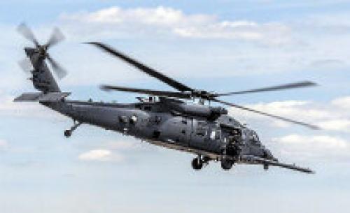 事故を起こした米軍ヘリコプターHH60の同型機